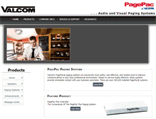 Tablet Screenshot of pagepac.com